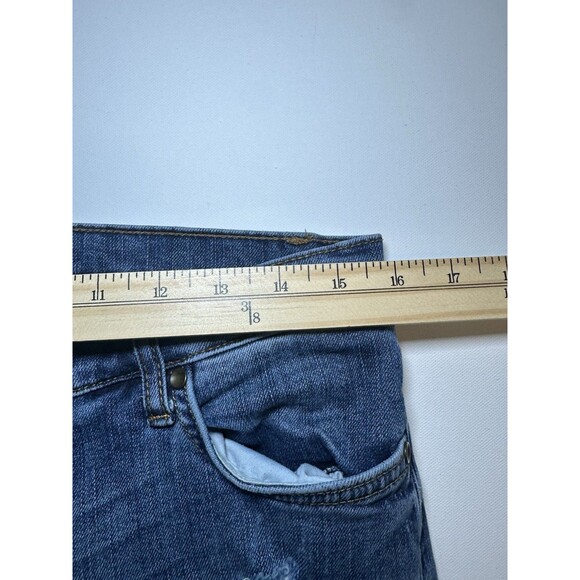 Edyson Relaxed Boyfriend Distressed‎ Blue Jeans Denim Women's 29 - Picture 8 of 10